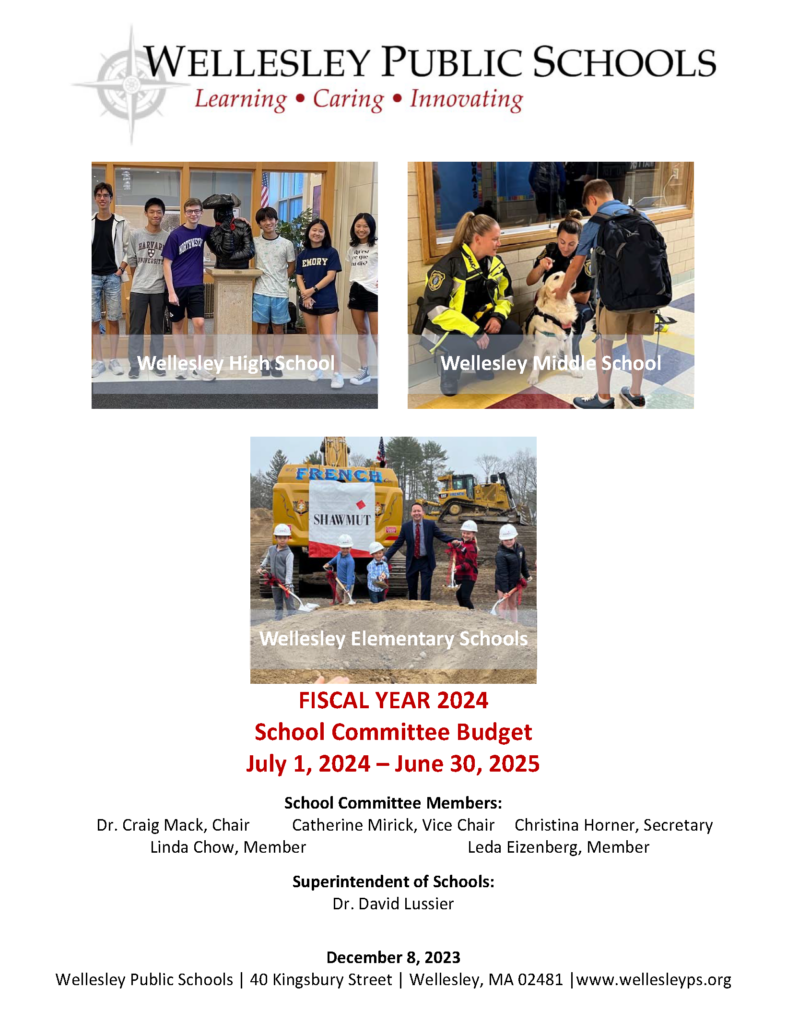 FY25 Budget Book Cover Page